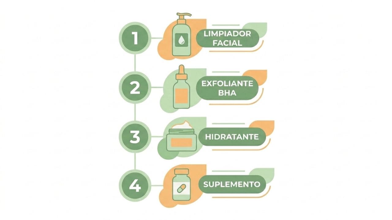 comedones cerrados