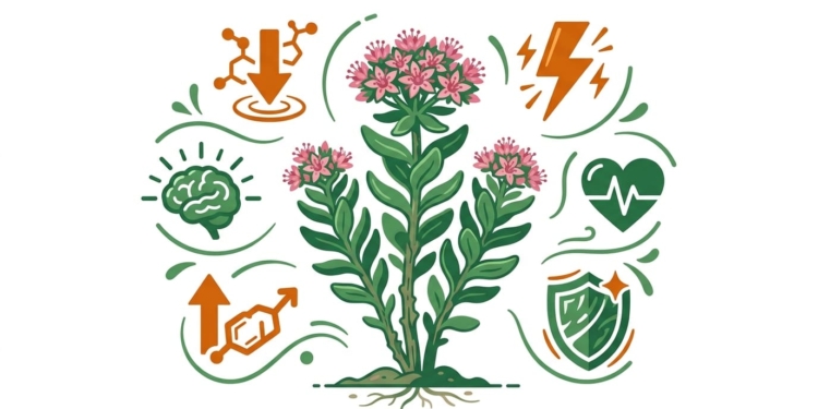 Rhodiola Rosea Beneficios: 7 Efectos Probados 1 rhodiola rosea beneficios
