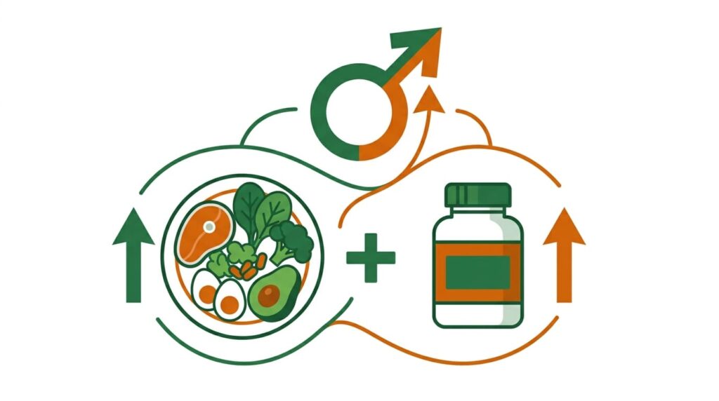 alimentos para subir la testosterona