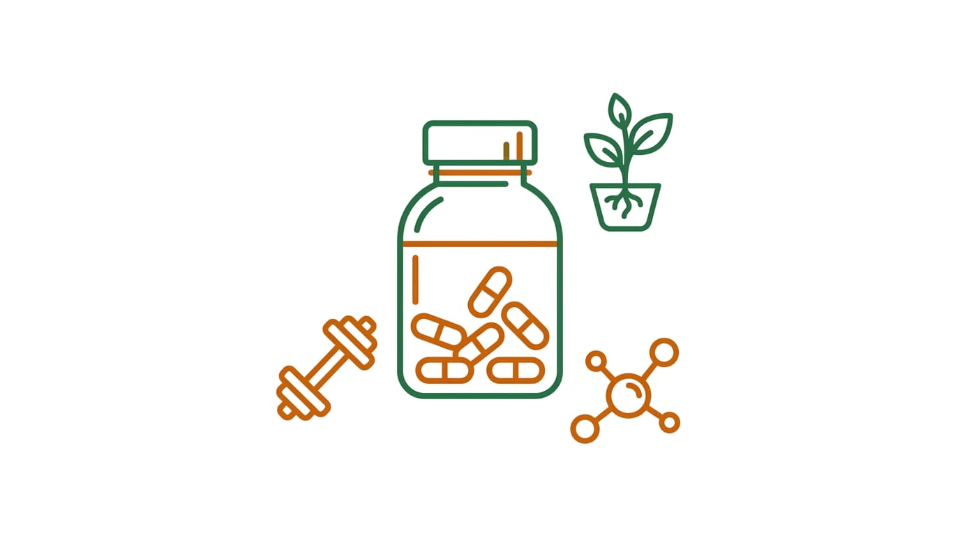 ilustración del suplemento Bulk Extreme y sus ingredientes principales